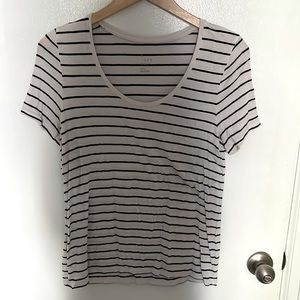 Striped short-sleeve Tshirt